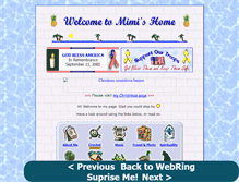 Tablet Screenshot of mimishome.net